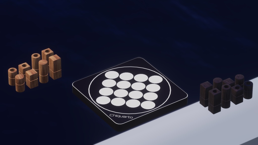 [VRCSDK3] Chiquarto (ボードゲーム)