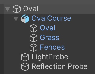 簡易サーキット (オーバル)