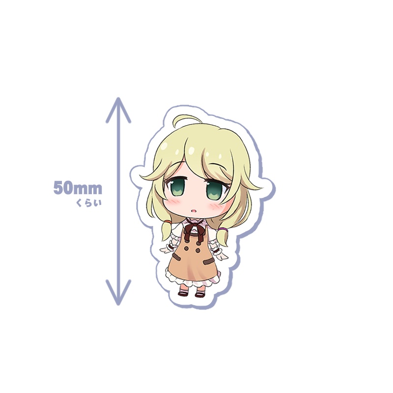 アクリルキーホルダー_遊佐こずえ