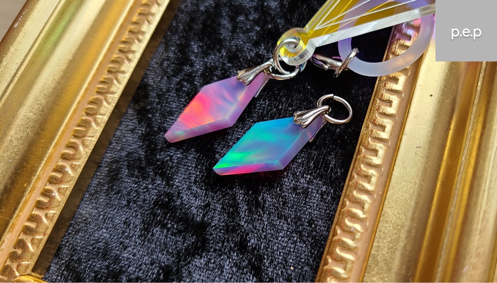 ハイブリッドオパール付き💎きらきらアンブレラマーカー💎