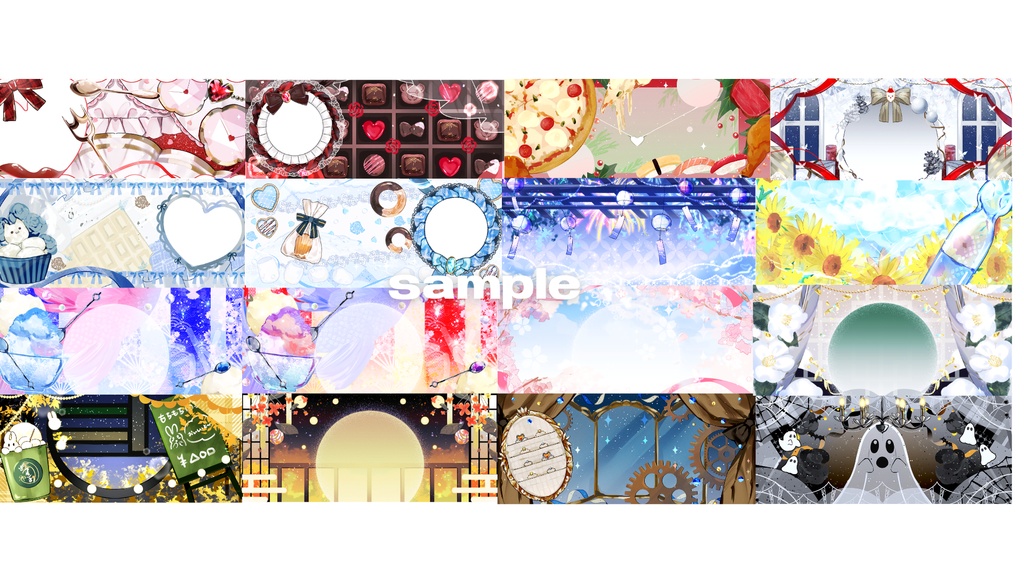 IRIAM用素材ヘッダーパック