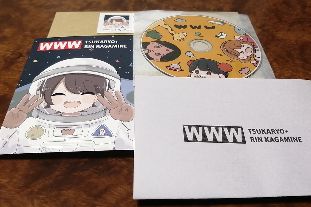 2nd Album「WWW」つかりょ + 鏡音リン