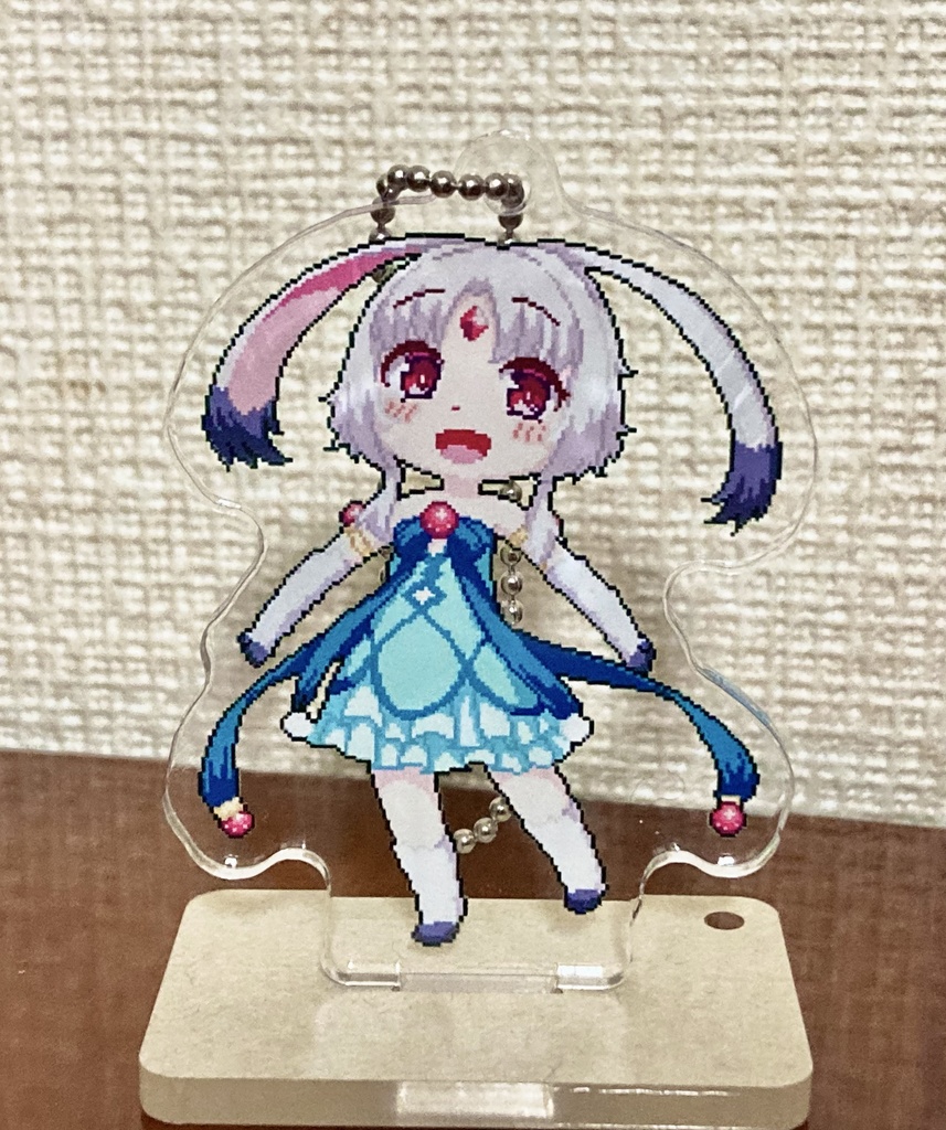 ドットルリエちゃんアクリルキーホルダー