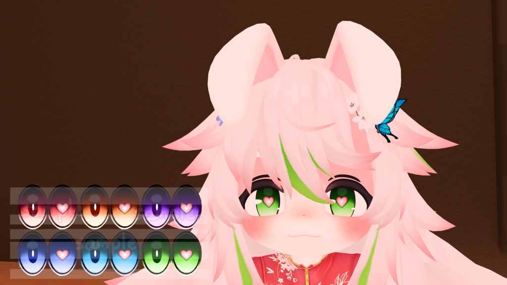 ハート目テクスチャ [ミルティ用]