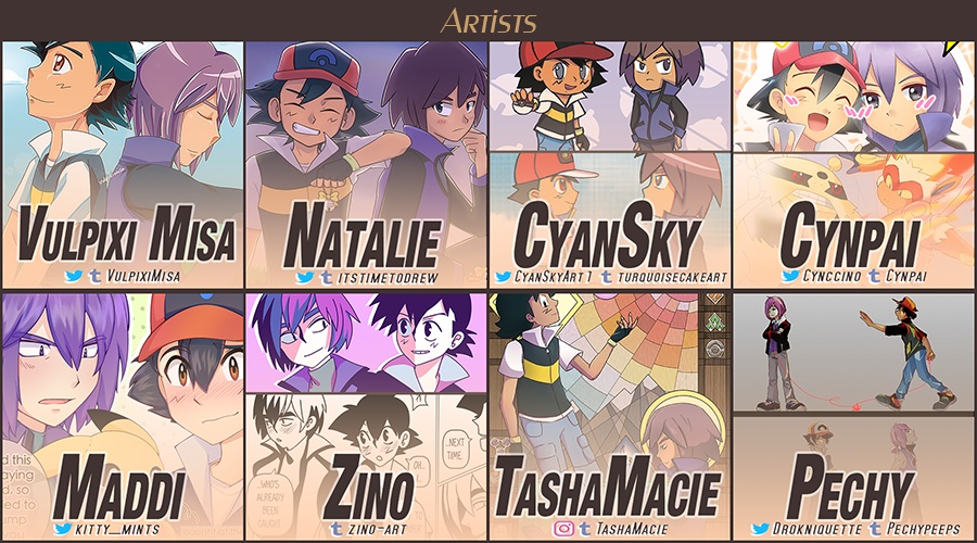 When One Life Meets Another: A ShinSato Zine / シンサトアンソロジー