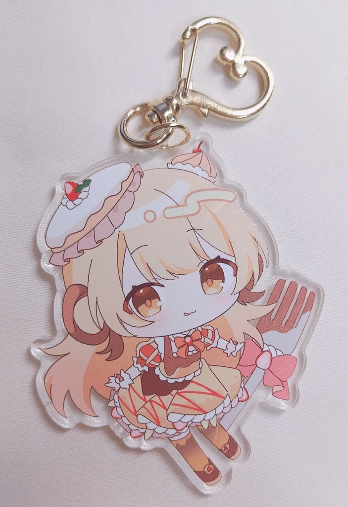 アクリルキーホルダー（ぷりん）