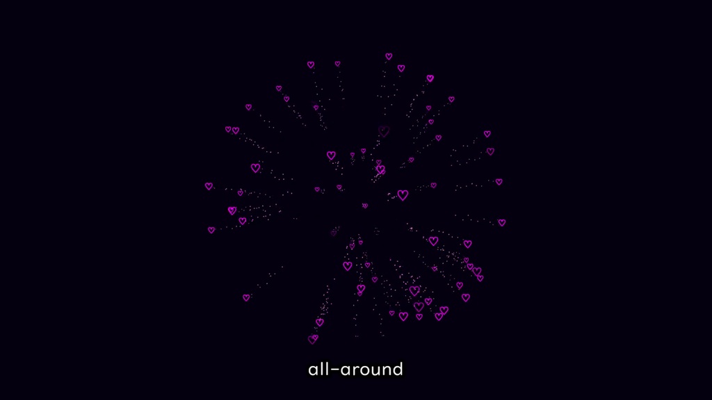 Unity VFX Heart particle（ハートのパーティクル）