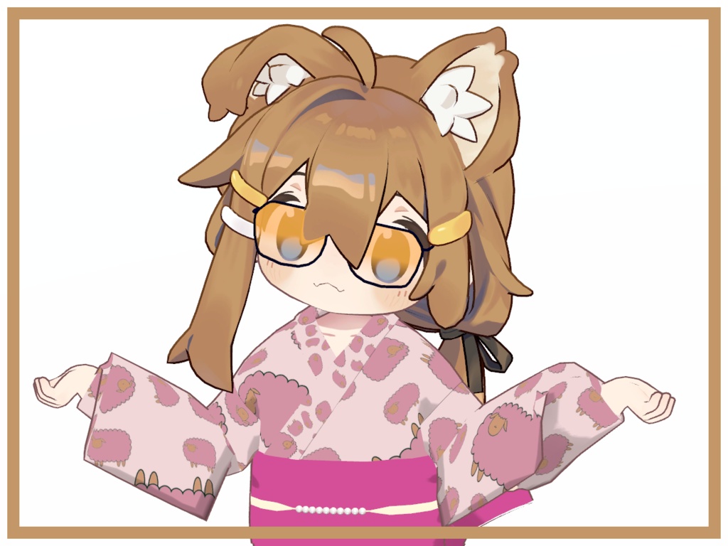 【VRChat用】サングラス スター型スクエア型 16色 48種類