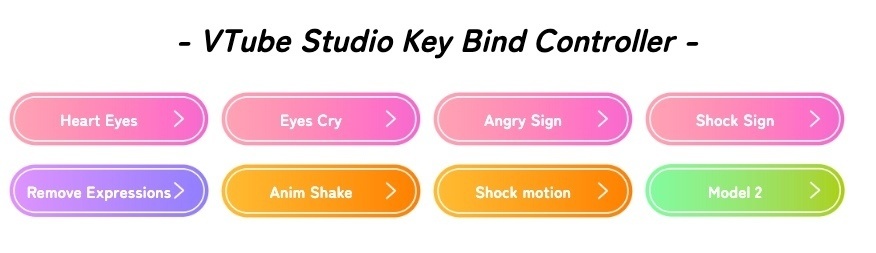 Vtube Studio Key Bind Controller