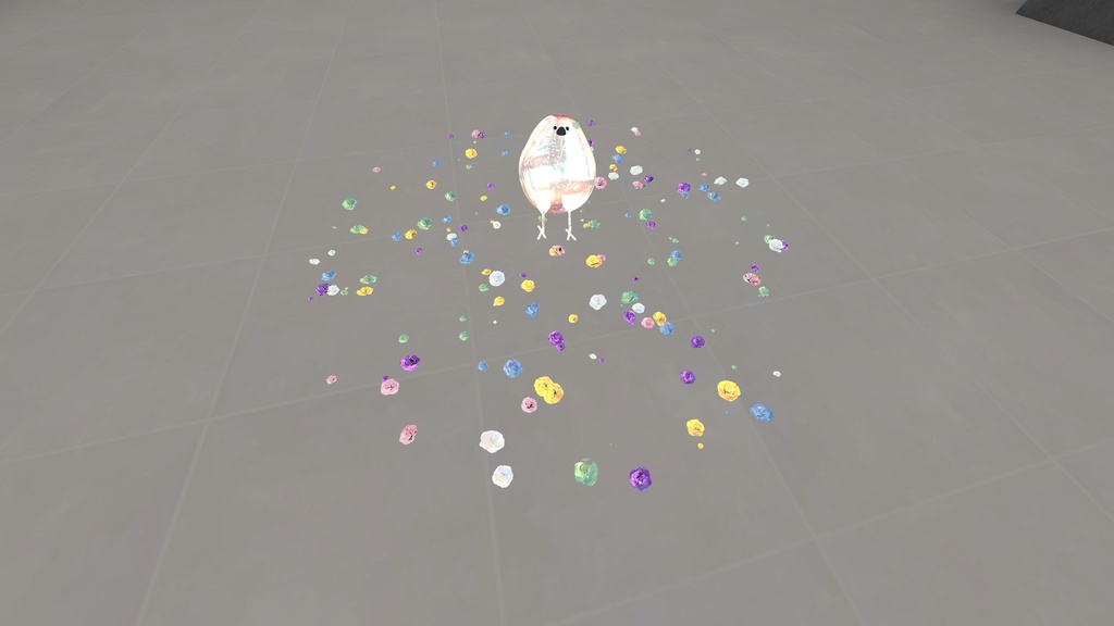 花のパーティクル(おまけカラー多数)