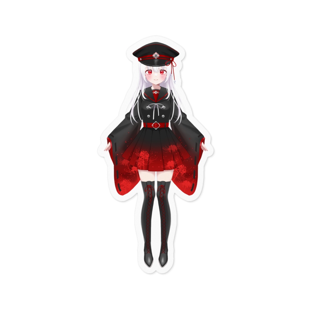 柚蓮 ステッカー