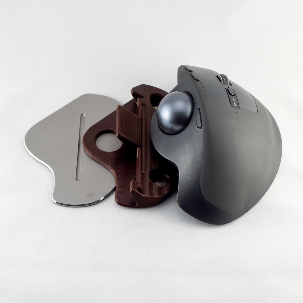 Logicool MX ERGO用傾斜スタンド 40°(ブラウン)