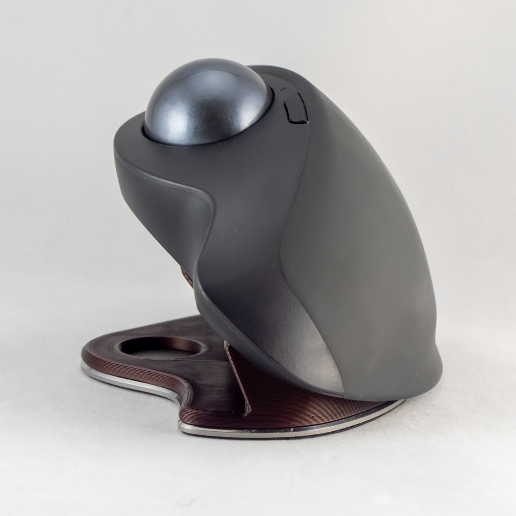 Logicool MX ERGO用傾斜スタンド 40°(ブラウン)