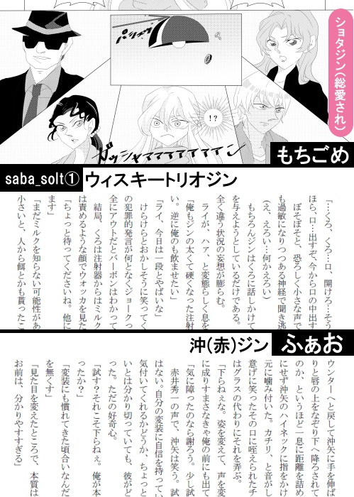 ジン受アンソロ全年齢「NON ALCOHOL」Black Cocktail