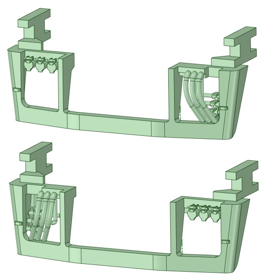 U30-04G:K社製東武8000系先頭用TNカプラー化パーツセット【Nゲージ鉄道模型】