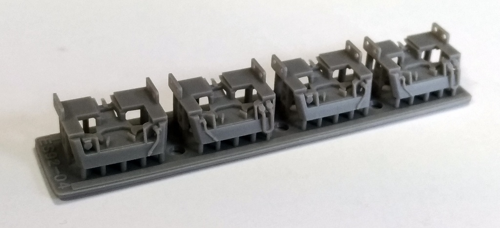 ES91-04/92-04:浜松の赤い電車用スカート付きTN土台2編成セット【Nゲージ鉄道模型】