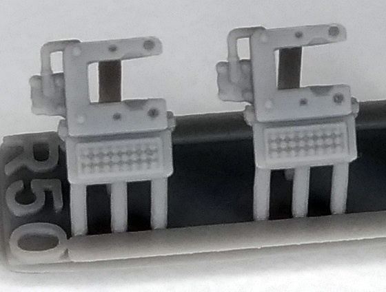 R50-10B/R50-10G:TNカプラー電連 地下鉄用(黒色/灰色)タイプA 10個【Nゲージ鉄道模型】