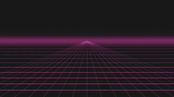 【無料あり】ネオングリッド・デジタルレインの動くAPNG素材 12種【SF/サイバーパンク/配信オーバーレイ/透過】