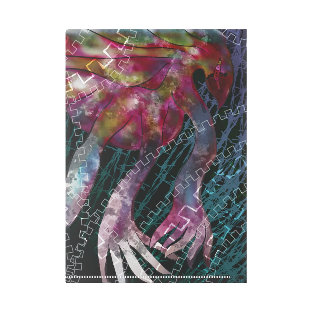 とどめきクリアファイル