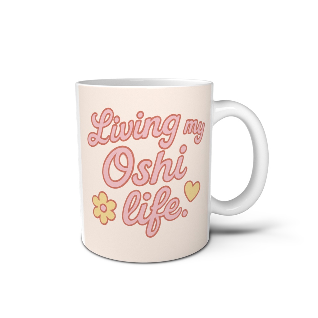 Living my Oshi life. 推し活マグカップ