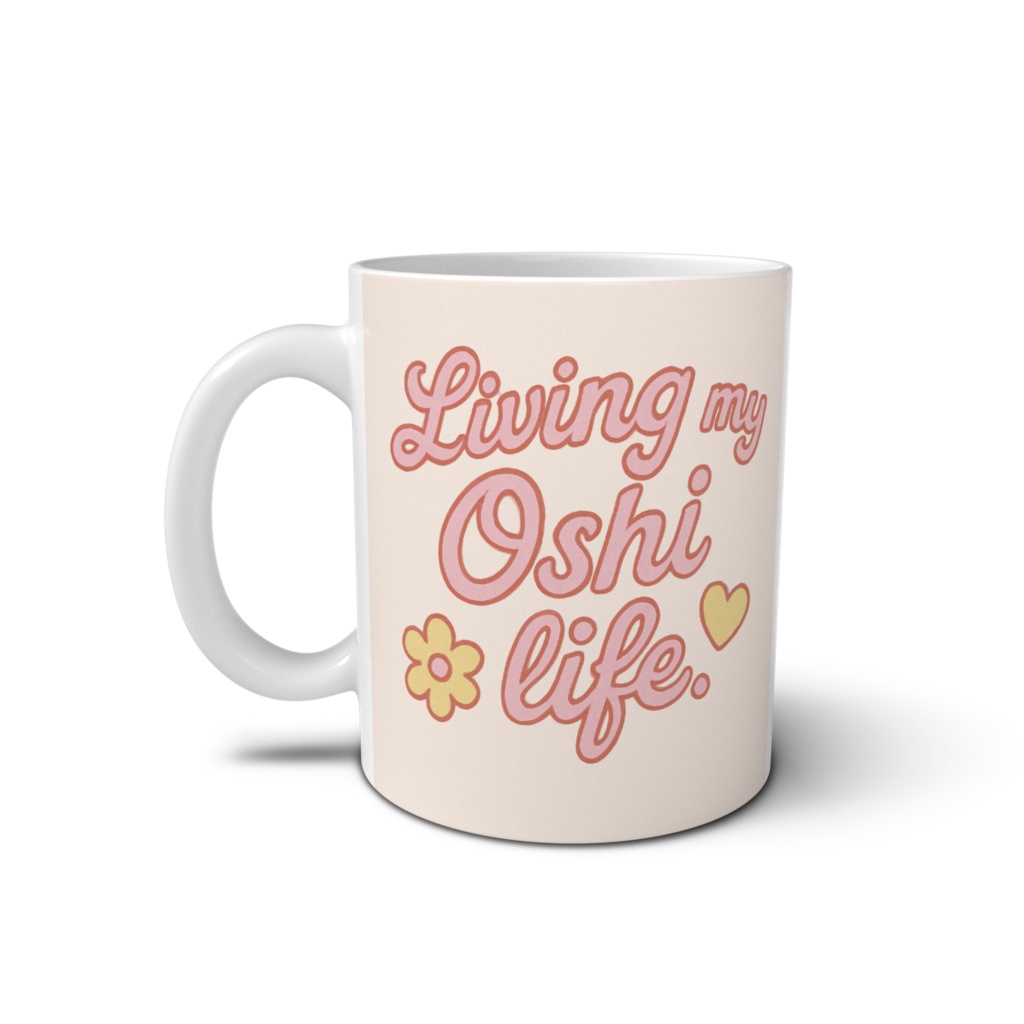 Living my Oshi life. 推し活マグカップ