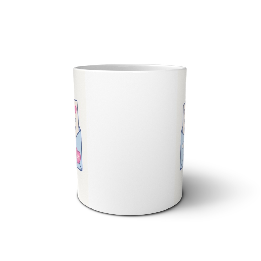 ハートを届けるラブレターマグ