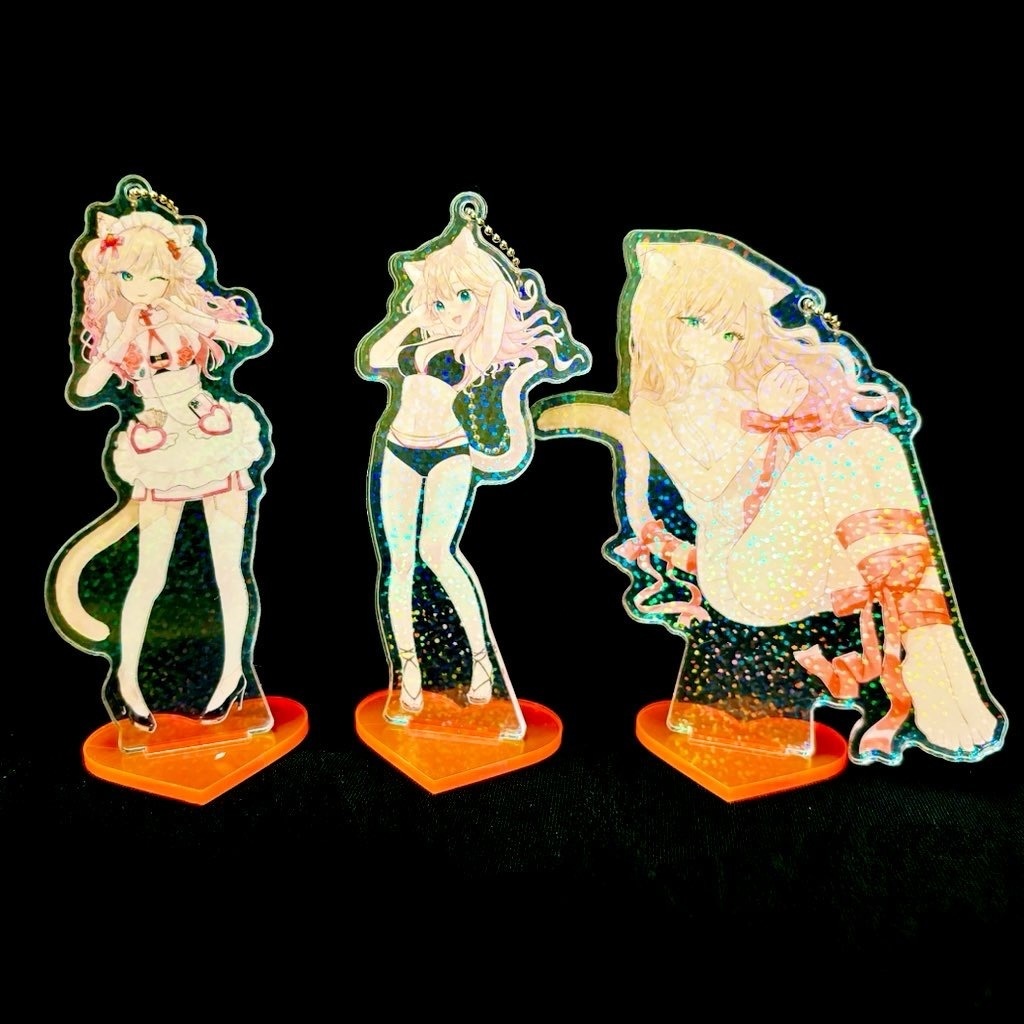 2025生誕祭アクリルスタンド3つセット(アクリルキーホルダー)