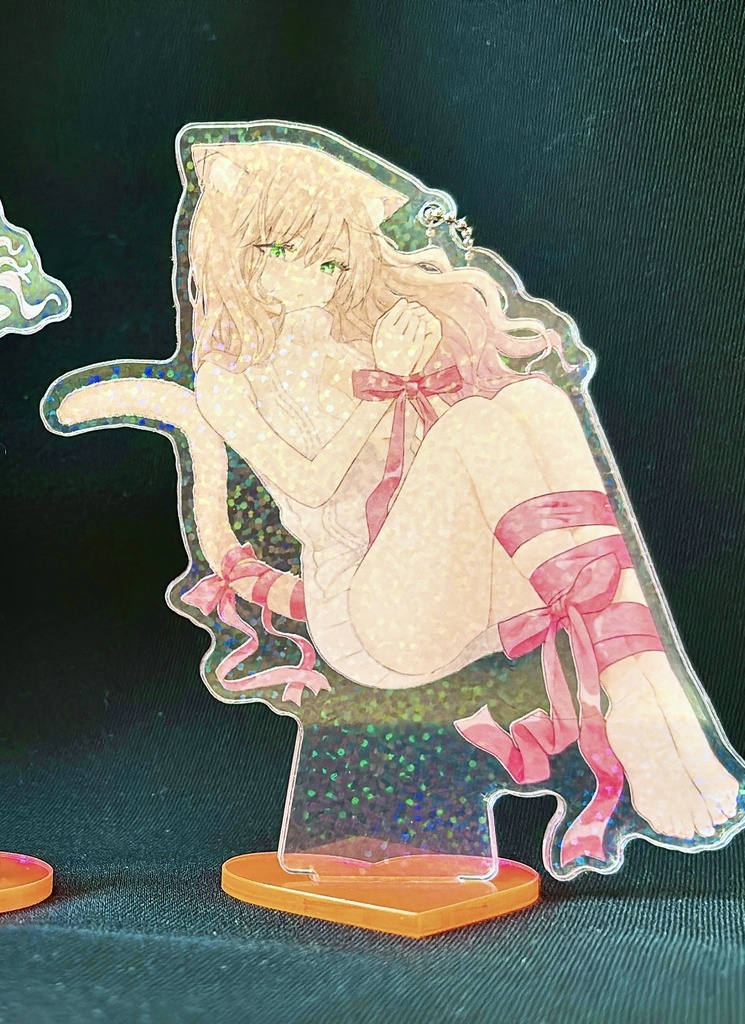 2025年リボンアクリルスタンド(アクリルキーホルダー