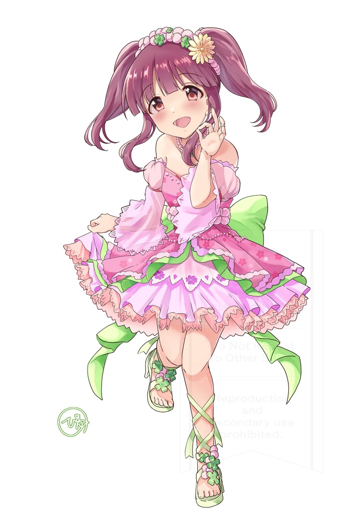 緒方智絵里アクスタ(夢色クローバー)