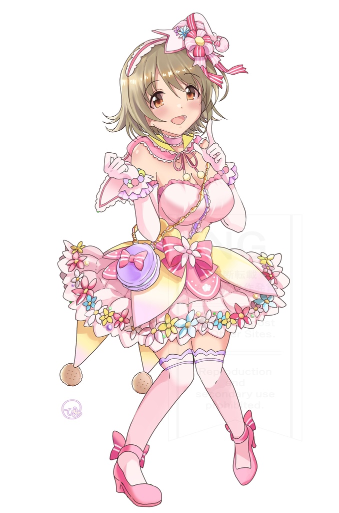 三村かな子アクスタ(ホワイトウィッチ)