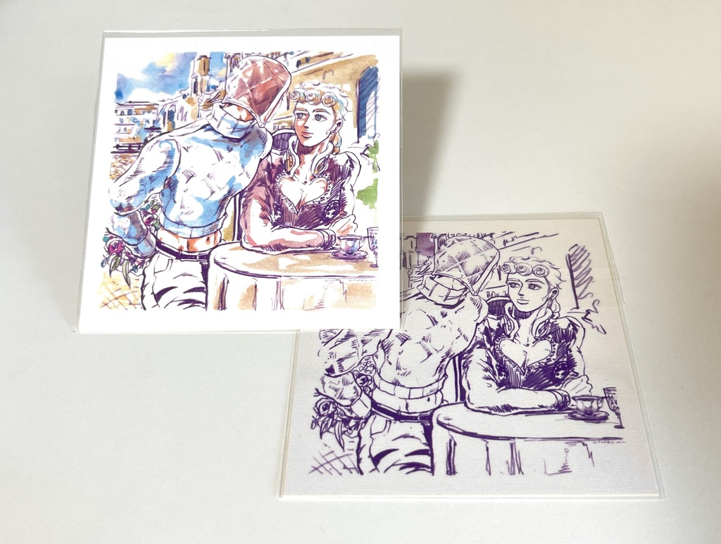 両面フルカラー印刷のカード