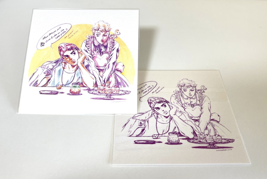 両面フルカラー印刷のカード