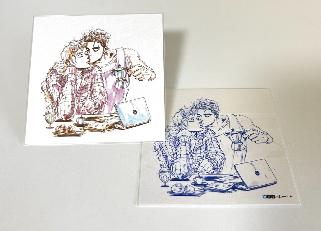 両面フルカラー印刷のカード