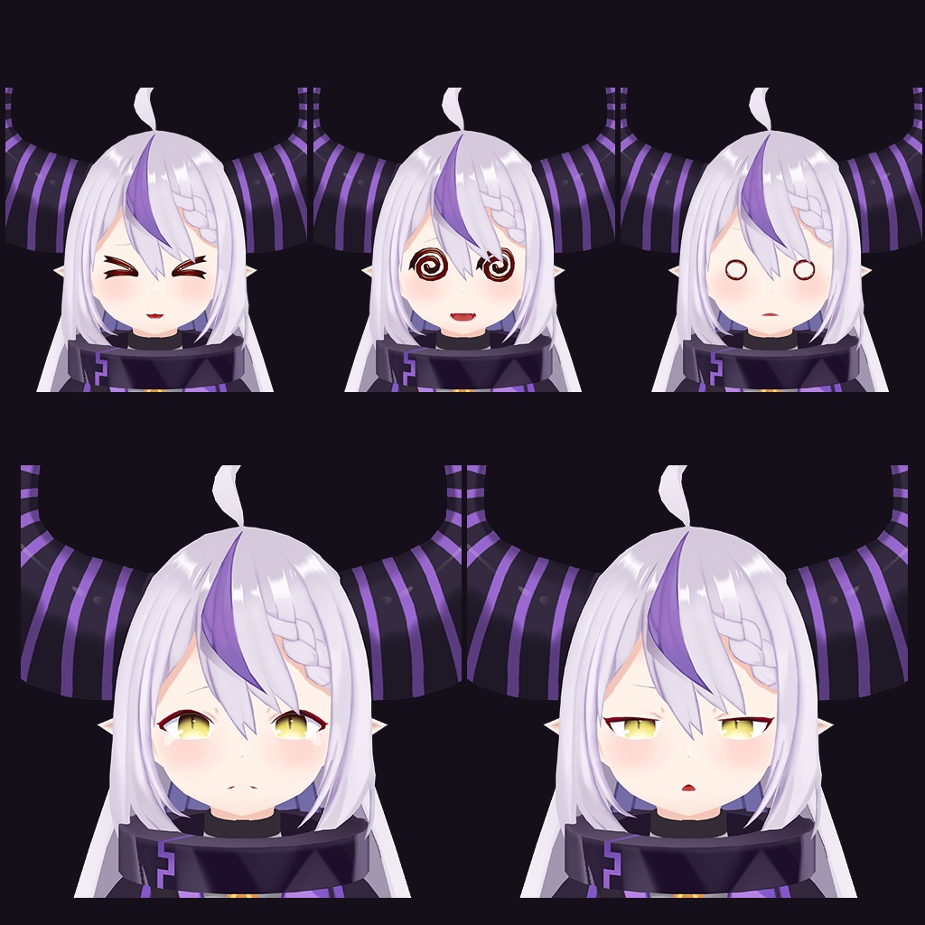 【非公式】3Dモデル「ラプラス・ダークネス」