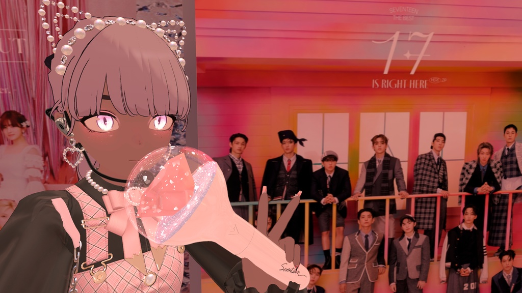 세븐틴 응원봉 | Seventeen Lightstick | VRChat