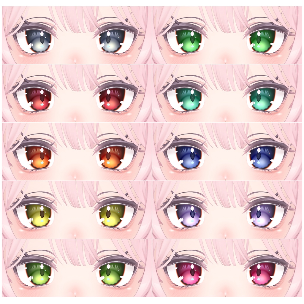 セレスティアちゃん専用メイク&アイセット