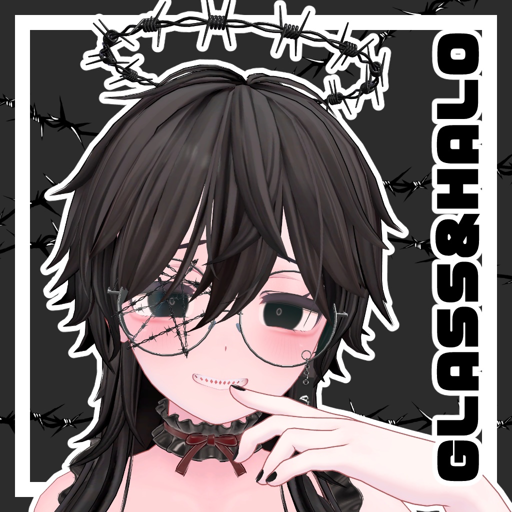 有刺鉄線アクセサリーセット