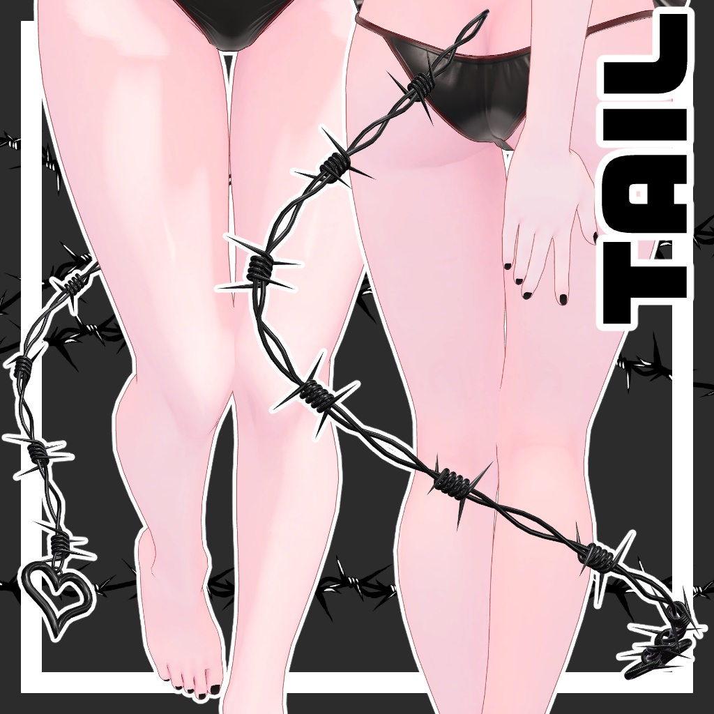 有刺鉄線アクセサリーセット