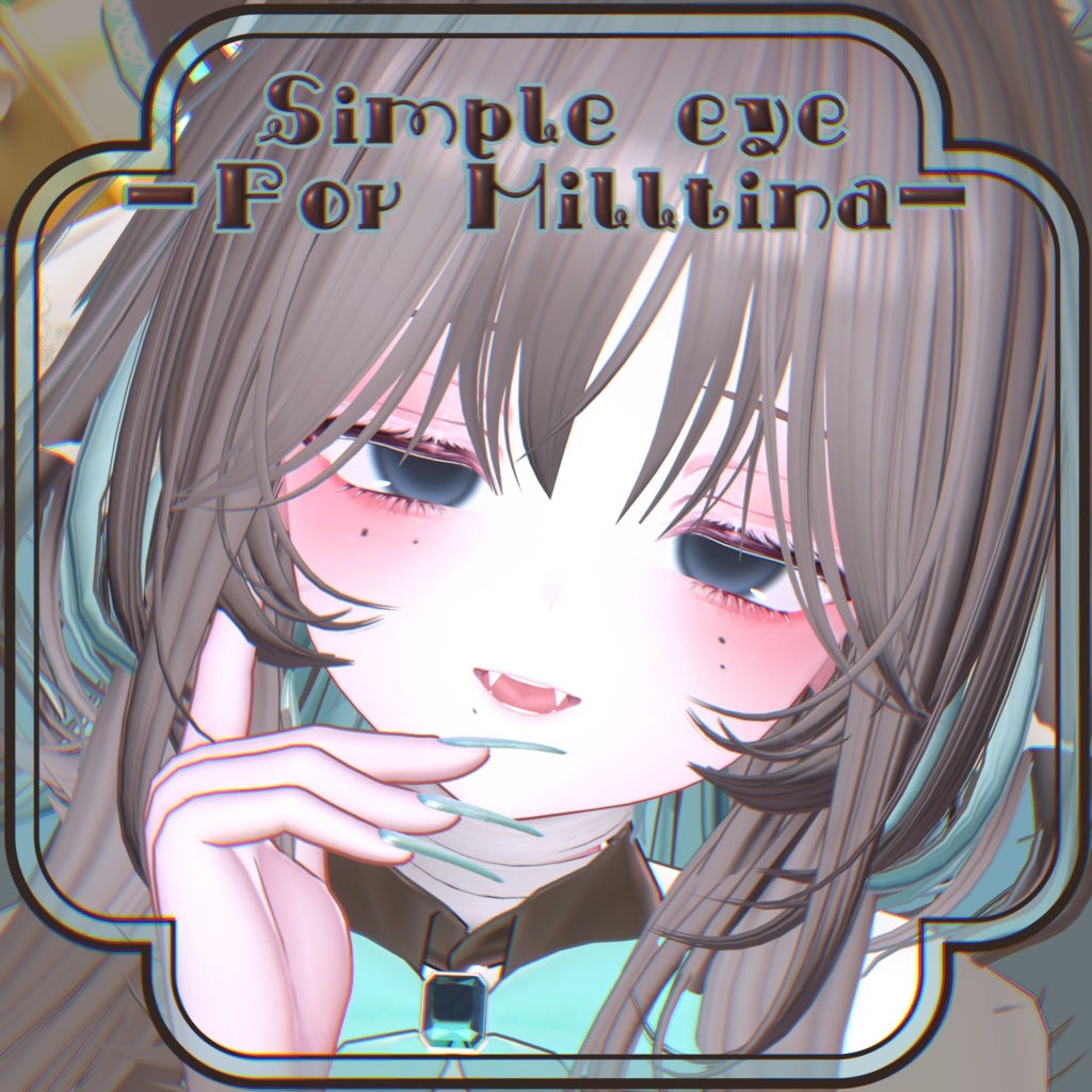 simple eye -For Milltina-