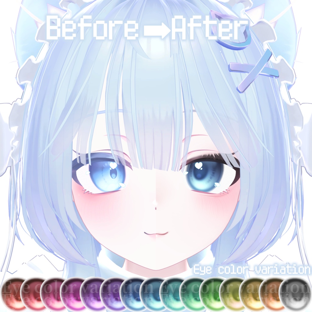 Makeup&Eye Texture For PMMA