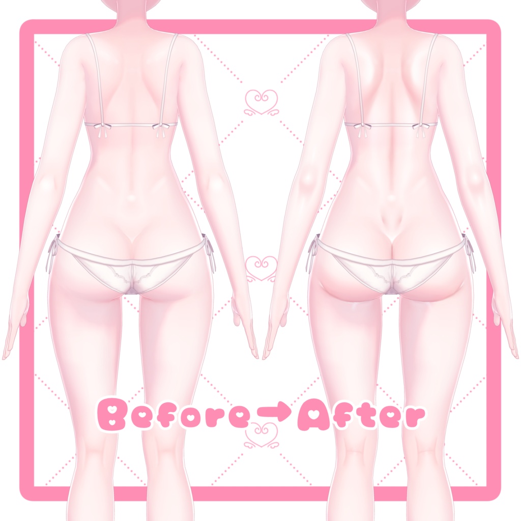 セレナちゃんの身体を更にエッチ♥にするテクスチャ