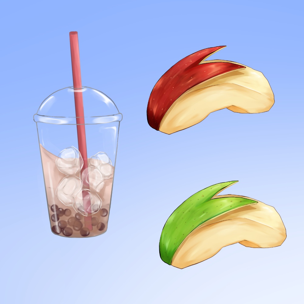 食べ物の手素材セット販売(全12種+3種)