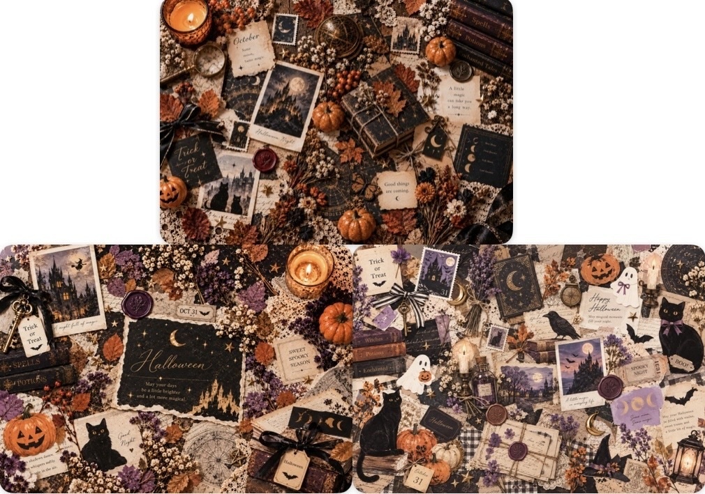 Halloween背景素材 その2 10種類