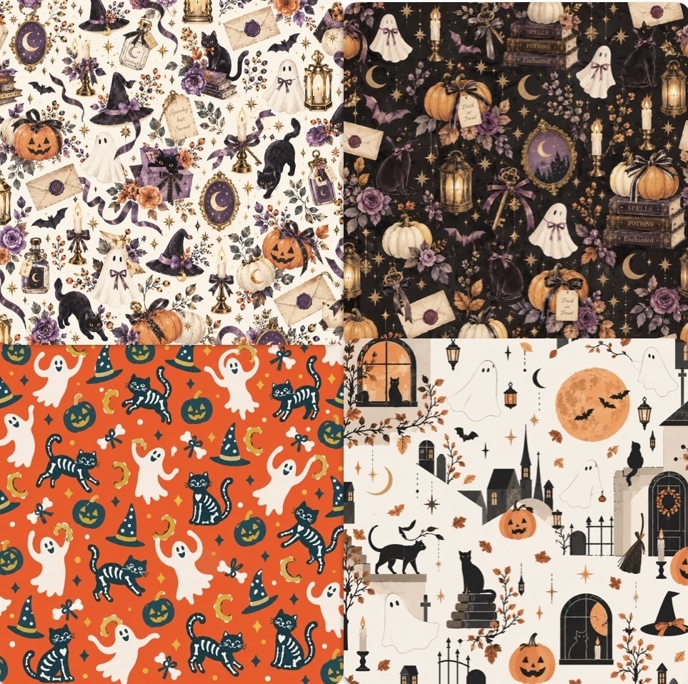 Halloween背景素材 その3 21種類