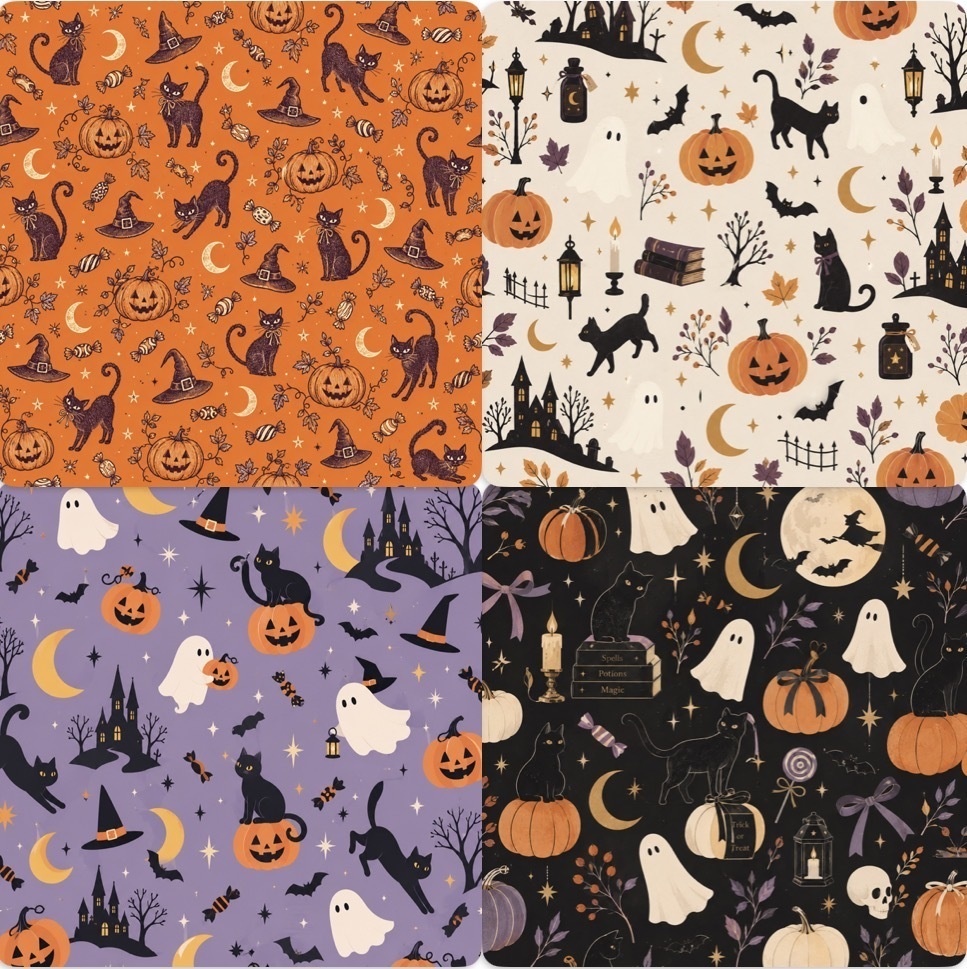 Halloween背景素材 その3 21種類