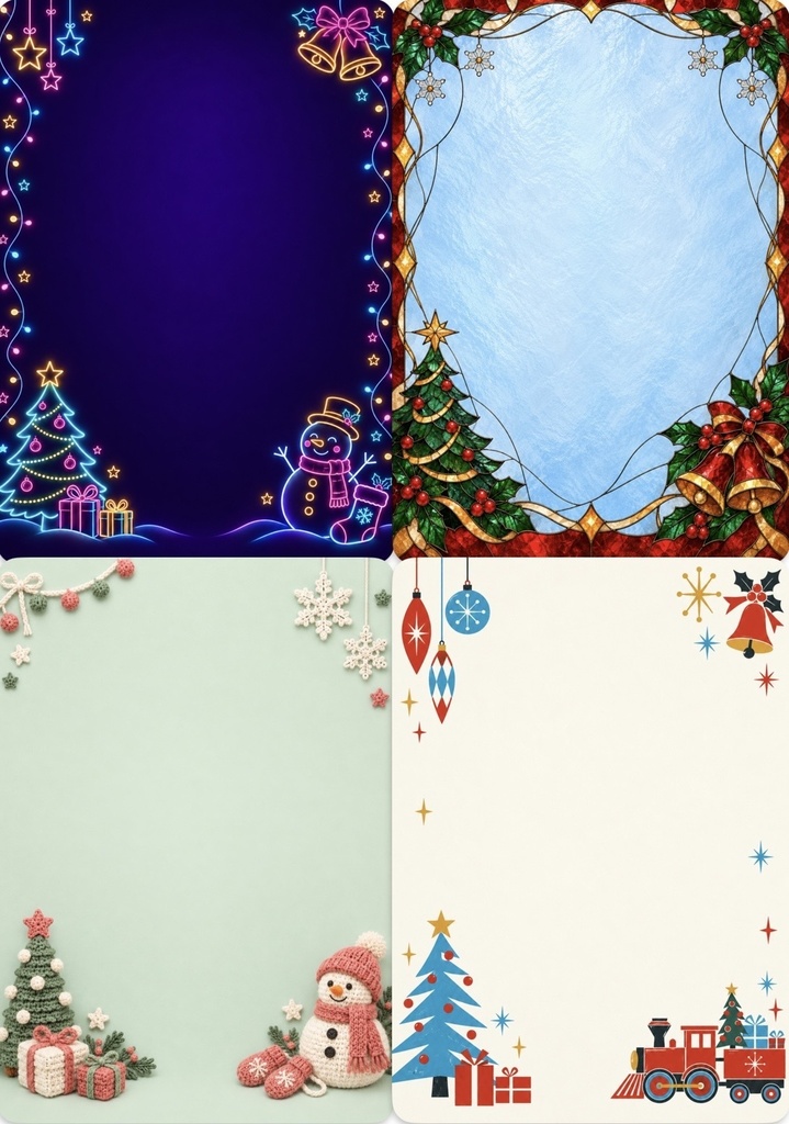 Christmas背景素材 その2 20種類