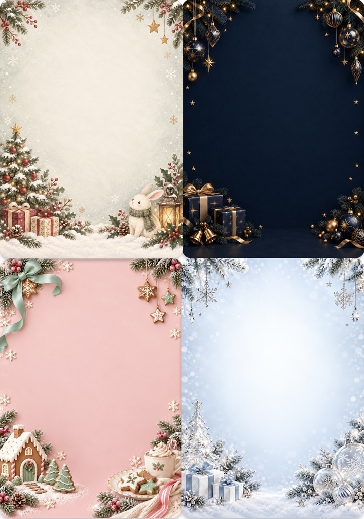 Christmas背景素材 その2 20種類