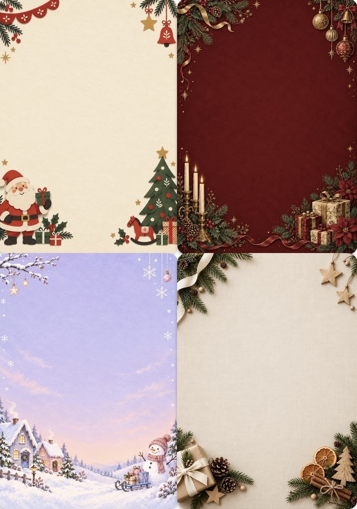 Christmas背景素材 その2 20種類