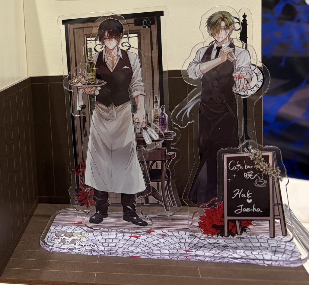 ハクジェハ 現パロ アクリルジオラマ