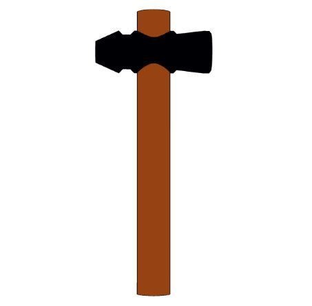 【3D素材】ハンマーHammer （CLIPSTUDIOPAINT用） 